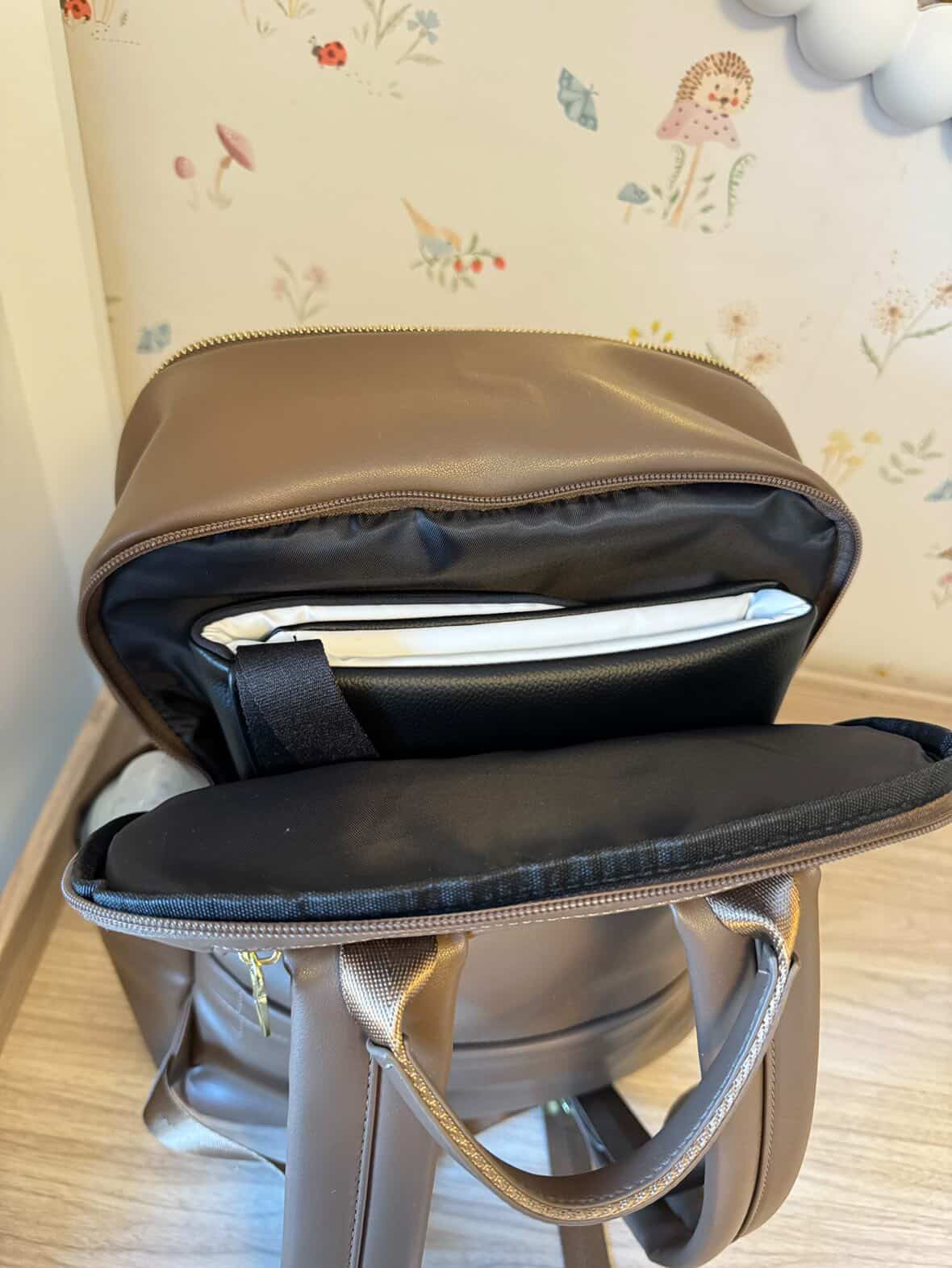 The Neutrals Changing Bag – Chocolate